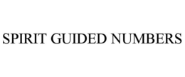 SPIRIT GUIDED NUMBERS trademark