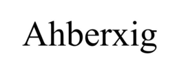 AHBERXIG trademark