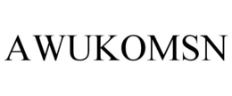 AWUKOMSN trademark