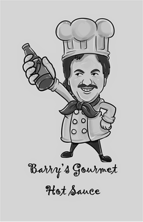 BARRY'S GOURMET HOT SAUCE trademark
