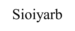 SIOIYARB trademark