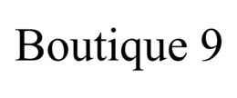 BOUTIQUE 9 trademark