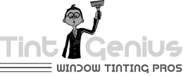 TINT GENIUS WINDOW TINTING PROS TG trademark