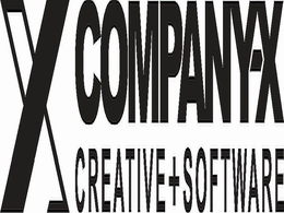X COMPANY-X CREATIVE+SOFTWARE trademark