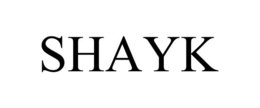 SHAYK trademark