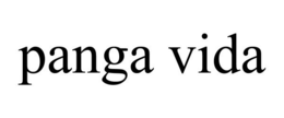 PANGA VIDA trademark