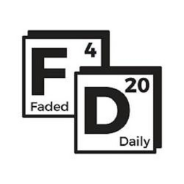 F4 D20 FADED DAILY trademark