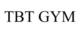 TBT GYM trademark