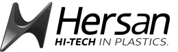 H HERSAN HI-TECH IN PLASTICS. trademark