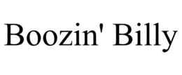 BOOZIN' BILLY trademark