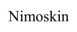 NIMOSKIN trademark