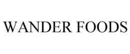 WANDER FOODS trademark