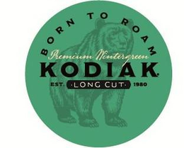 BORN TO ROAM PREMIUM WINTERGREEN KODIAK EST. 1980 LONG CUT trademark