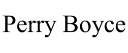 PERRY BOYCE trademark