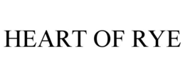 HEART OF RYE trademark