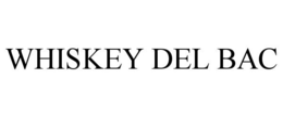 WHISKEY DEL BAC trademark