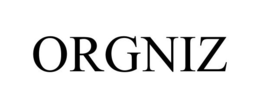 ORGNIZ trademark