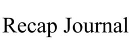 RECAP JOURNAL trademark