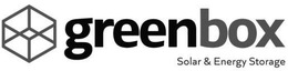 GREENBOX SOLAR & ENERGY STORAGE trademark
