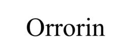 ORRORIN trademark