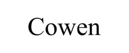COWEN trademark