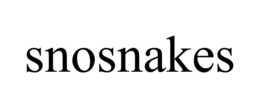 SNOSNAKES trademark