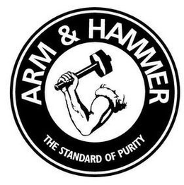 ARM & HAMMER THE STANDARD OF PURITY trademark