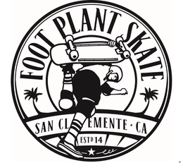 FOOT PLANT SKATE SAN CLEMENTE CA ESTD 14 trademark