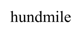 HUNDMILE trademark