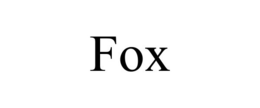 FOX trademark