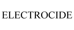 ELECTROCIDE trademark