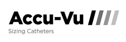 ACCU-VU //// SIZING CATHETERS trademark