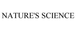 NATURE'S SCIENCE trademark