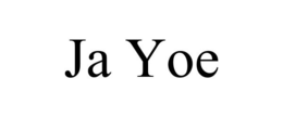 JA YOE trademark