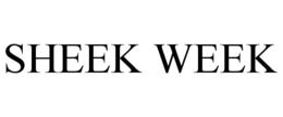 SHEEK WEEK trademark