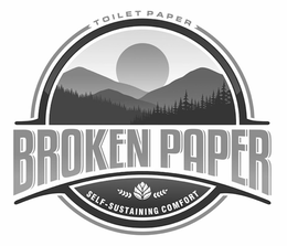 TOILET PAPER BROKEN PAPER SELF-SUSTAINING COMFORT trademark