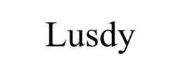 LUSDY trademark