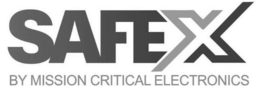 SAFEX BY MISSION CRITICAL ELECTRONICS trademark