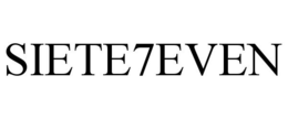 SIETE7EVEN trademark