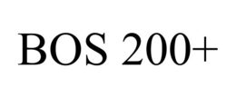 BOS 200+ trademark