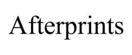AFTERPRINTS trademark