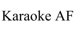 KARAOKE AF trademark