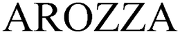 AROZZA trademark