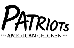PATRIOTS AMERICAN CHICKEN trademark
