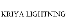 KRIYA LIGHTNING trademark