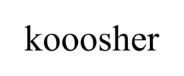 KOOOSHER trademark