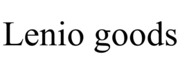 LENIO GOODS trademark