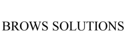 BROWS SOLUTIONS trademark