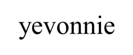 YEVONNIE trademark