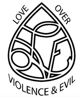 LOVE LOVE OVER VIOLENCE & EVIL trademark